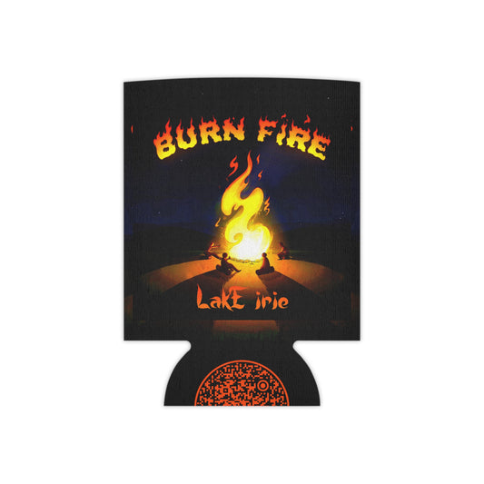 Burn Fire Can Cooler