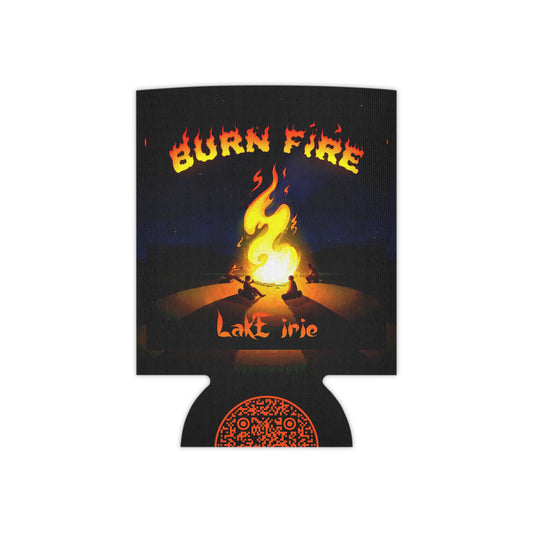 Burn Fire Can Cooler